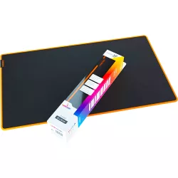 Playmat XP 61x35 cm Schwarz/Orange | GameGenic