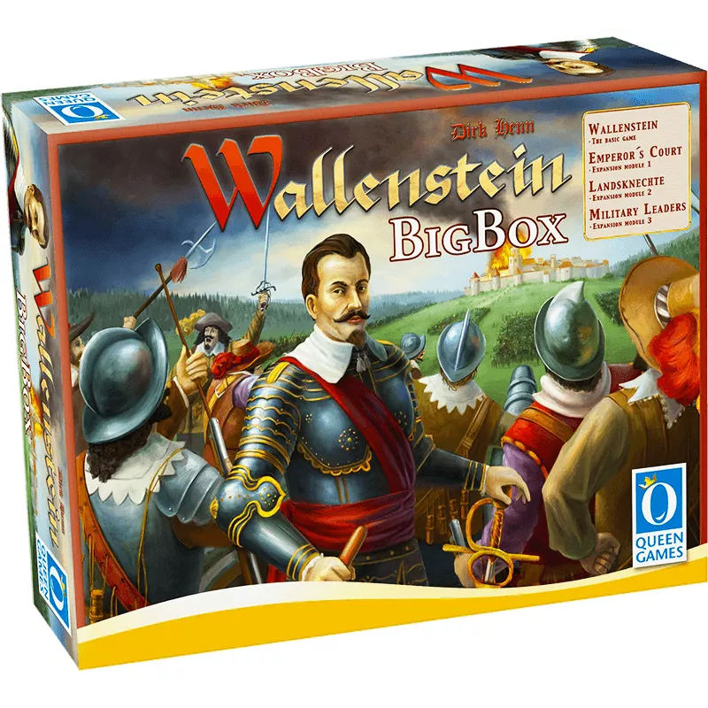 Wallenstein Big Box | Queen Games | Jeu De Société Stratégique | En De