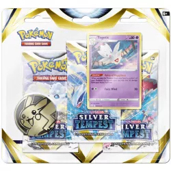 Pokémon Trading Card Game Sword & Shield Silver Tempest 3-pack Blister Togetic En