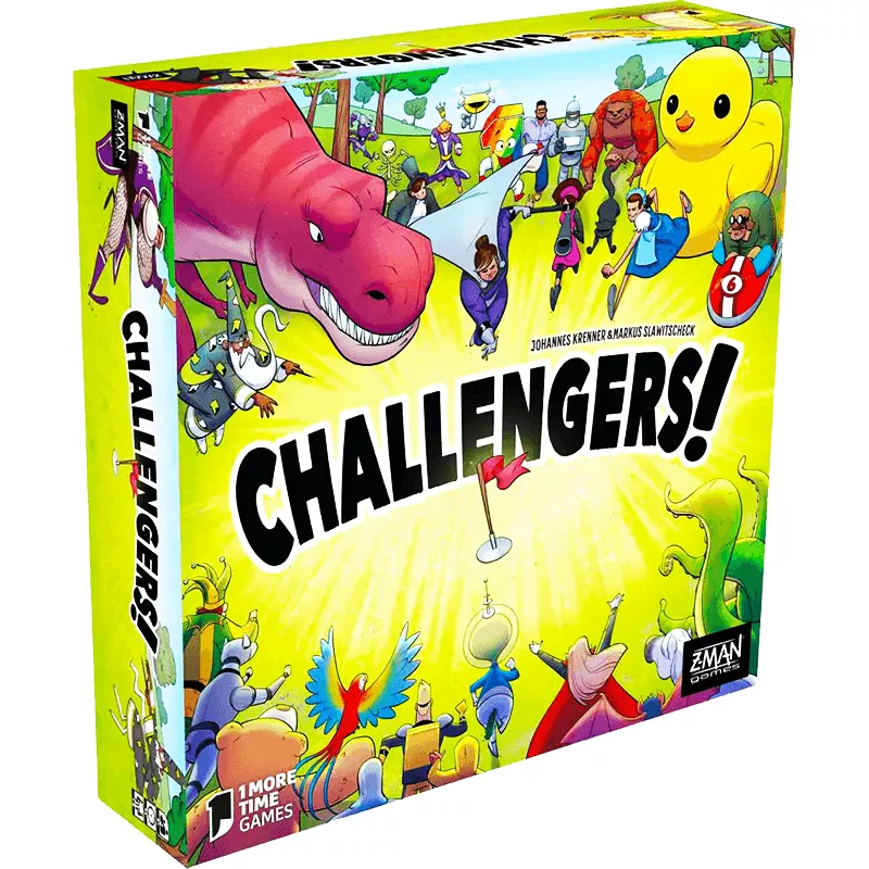 Challengers! | Z-Man Games | Familien-Brettspiel | En