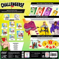 Challengers! | Z-Man Games | Jeu De Société Familial | En