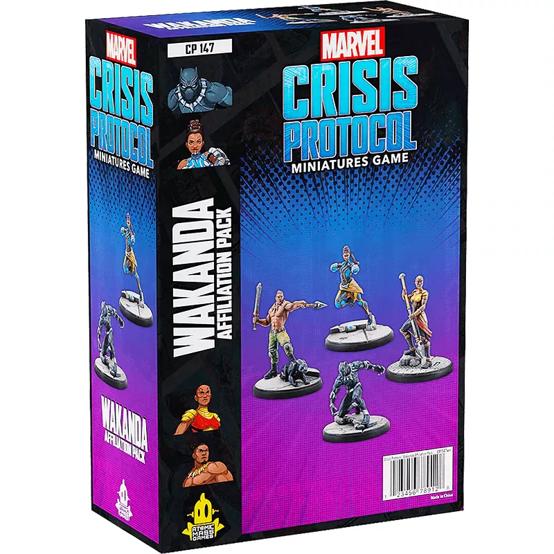 Marvel Crisis Protocol Wakanda Affiliation Pack En