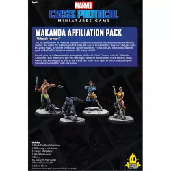 Marvel Crisis Protocol Wakanda Affiliation Pack En