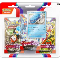 Pokémon Trading Card Game Scarlet & Violet 3-pack Blister Dondozo En