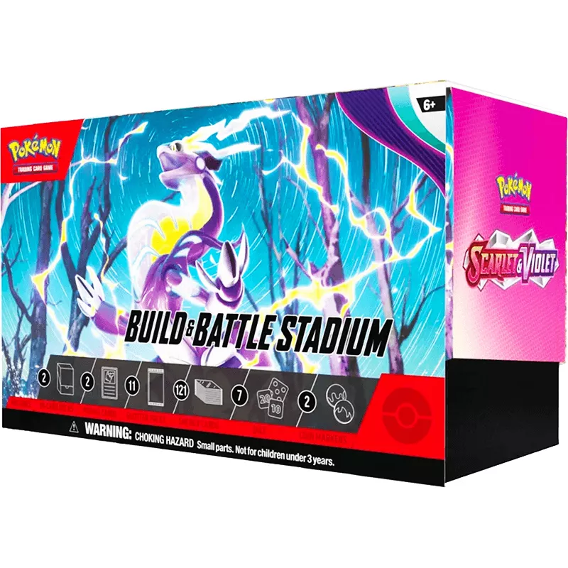Pokémon Trading Card Game Scarlet & Violet Build & Battle Stadium Box En