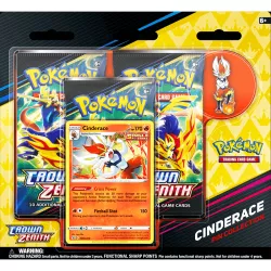 Pokémon Trading Card Game Sword & Shield Crown Zenith Pin Collection Cinderace En