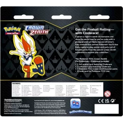 Pokémon Trading Card Game Sword & Shield Crown Zenith Pin Collection Cinderace En