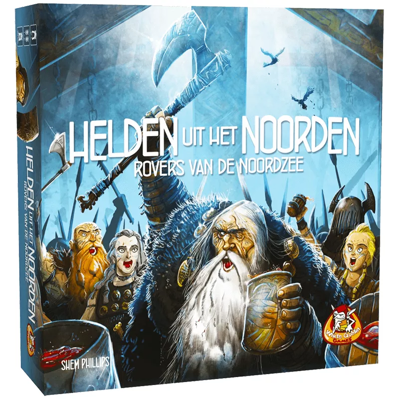 Rovers Van De Noordzee Helden Uit Het Noorden | White Goblin Games | Strategie-Brettspiel | Nl