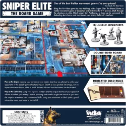 Sniper Elite The Board Game | Rebellion Unplugged | Strategy Board Game | En