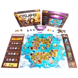 Cyclades Titans | Matagot | Jeu De Société Stratégique | Nl En Fr De