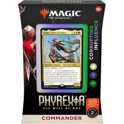 Magic The Gathering Phyrexia All Will Be One Commander Deck Corrupting Influence En