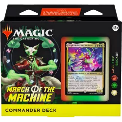 Magic The Gathering March Of The Machine Commander Deck Call For Backup En