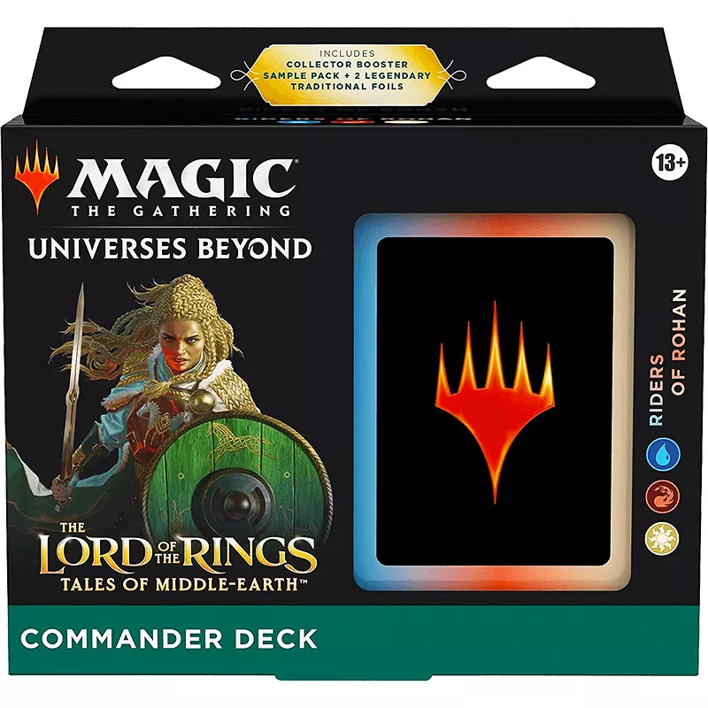 Magic The Gathering The Lord Of The Rings Tales Of Middle-Earth Commander Deck Rider Of Rohan En
