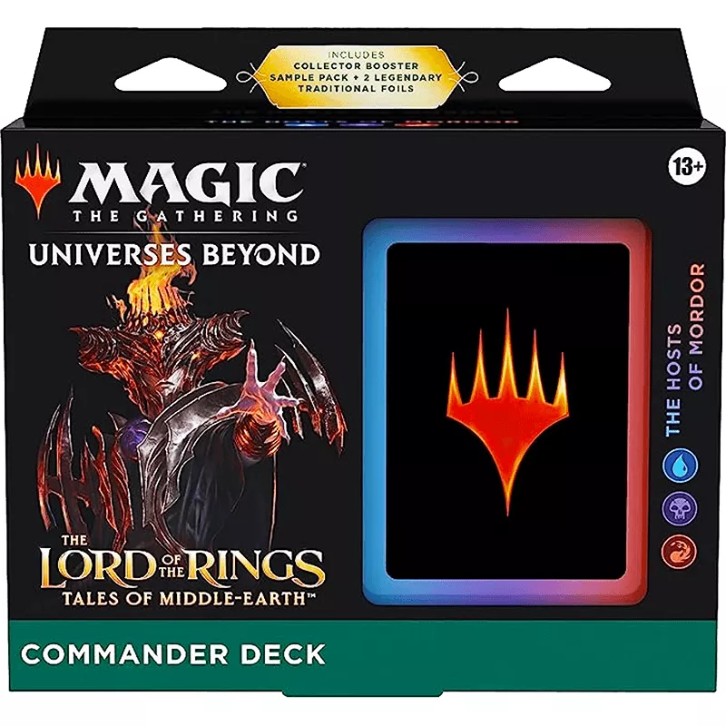 Magic The Gathering The Lord Of The Rings Tales Of Middle-Earth Commander Deck The Hosts Of Mordor En