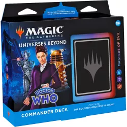 Magic The Gathering Doctor Who Commander Deck Masters of Evil En