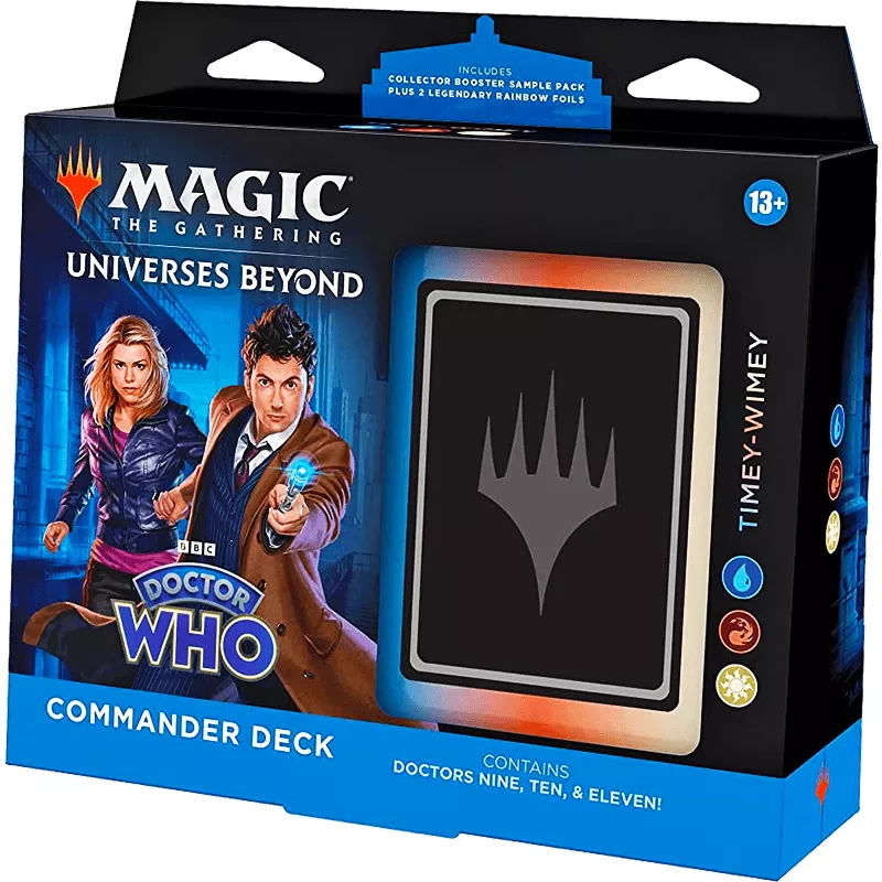 Magic The Gathering Doctor Who Commander Deck Timey-Wimey En