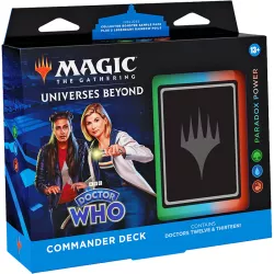 Magic The Gathering Doctor Who Commander Deck Paradox Power En