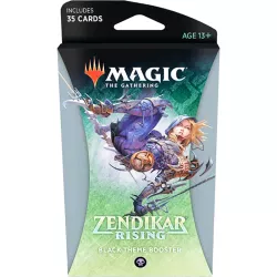 Magic The Gathering Zendikar Rising Black Theme Booster En