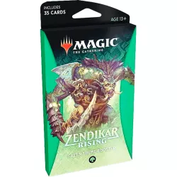 Magic The Gathering Zendikar Rising Green Theme Booster En