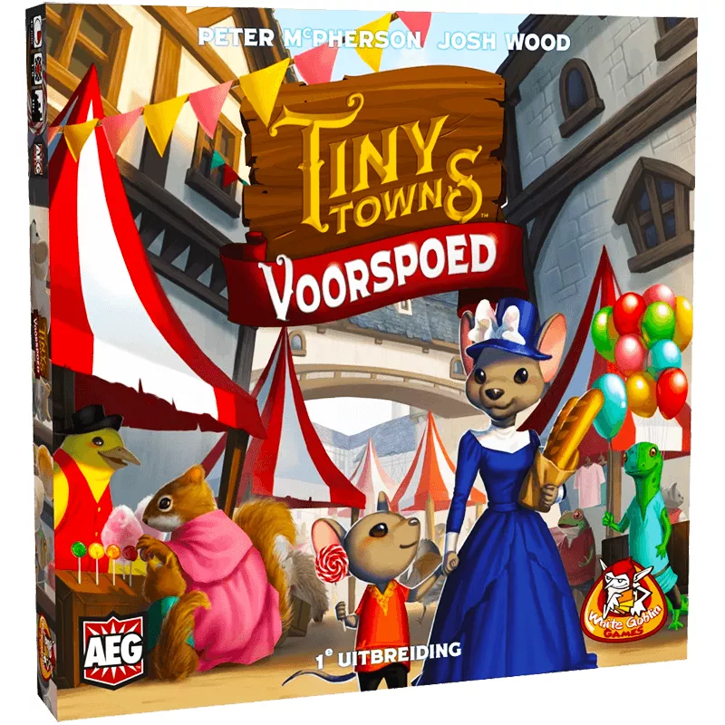 Tiny Towns Voorspoed | White Goblin Games | Familie Bordspel | Nl