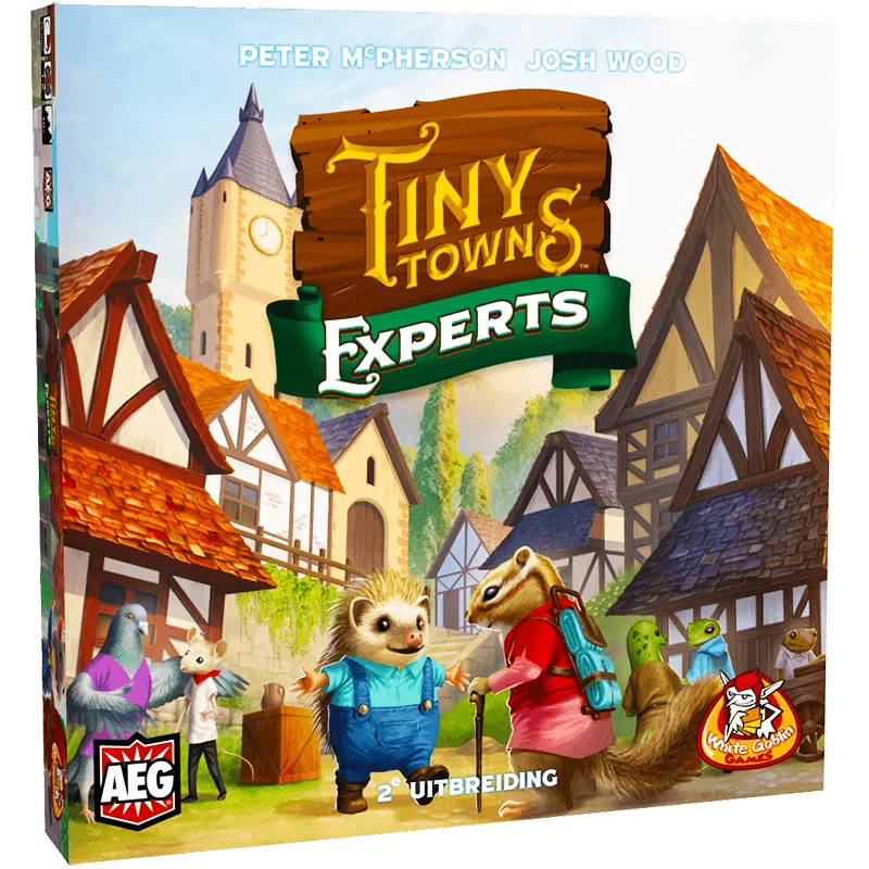 Tiny Towns Villagers | White Goblin Games | Family Board Game | Nl
