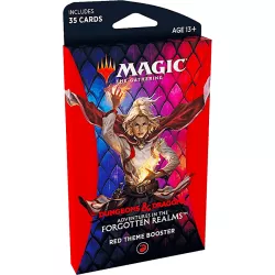 Magic The Gathering Dungeons And Dragons Adventures In The Forgotten Realms Red Theme Booster En