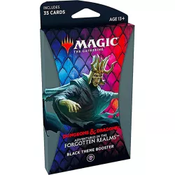 Magic The Gathering Dungeons And Dragons Adventures In The Forgotten Realms Black Theme Booster En