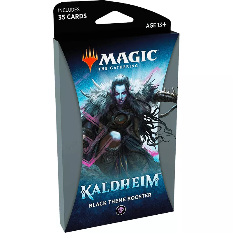 Magic The Gathering Kaldheim Black Theme Booster En