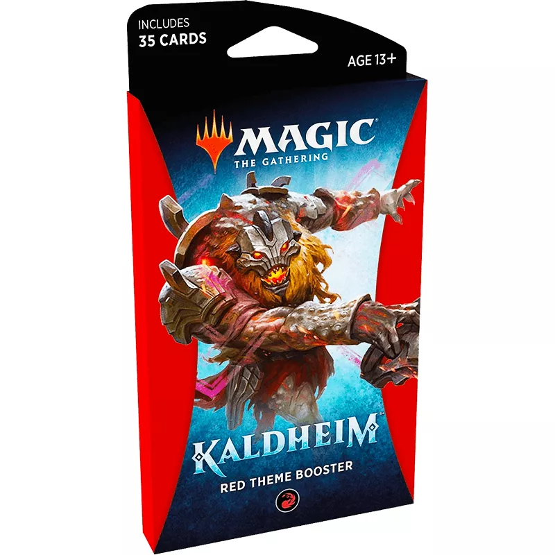 Magic The Gathering Kaldheim Red Theme Booster En