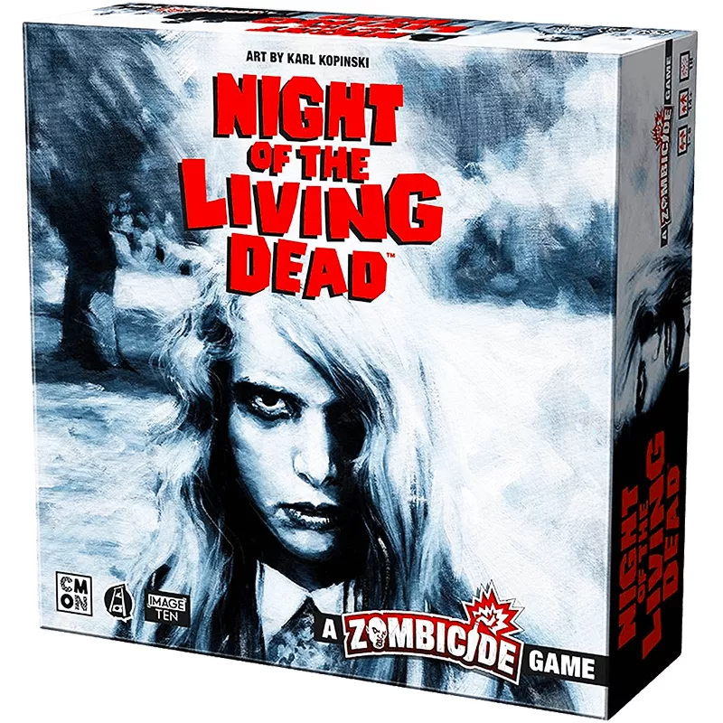 La Nuit Des Morts Vivants Un Jeu Zombicide | CMON | Jeu De Société d'Aventure | En