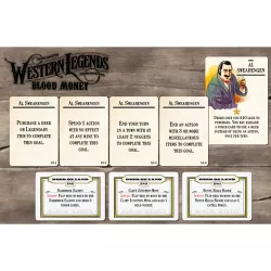 Western Legends Blood Money | Kolossal Games | Adventure Board Game | En