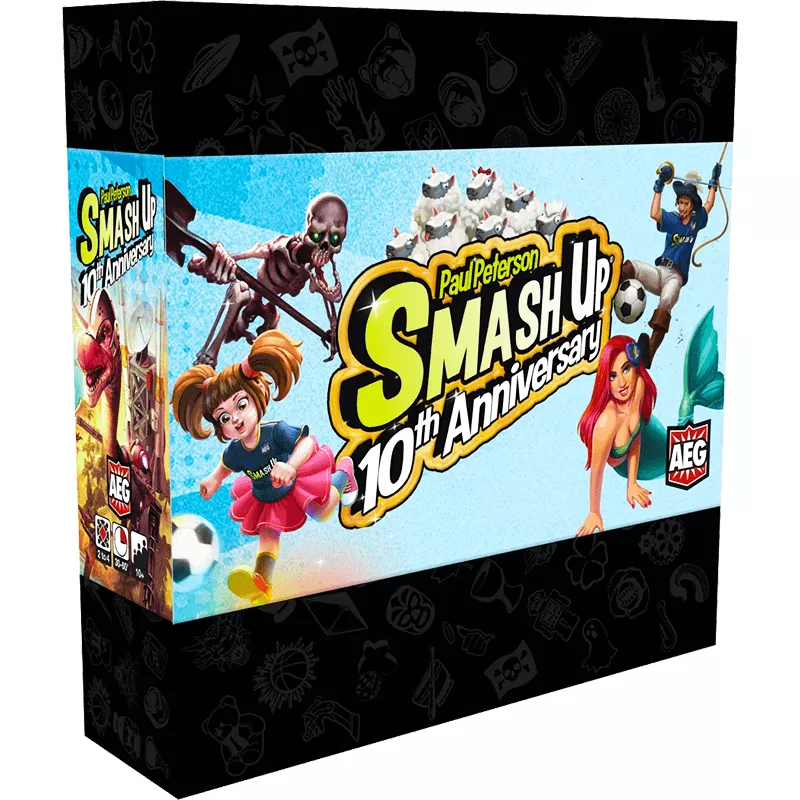 Smash Up 10th Anniversary | Alderac Entertainment Group | Familie Bordspel | En