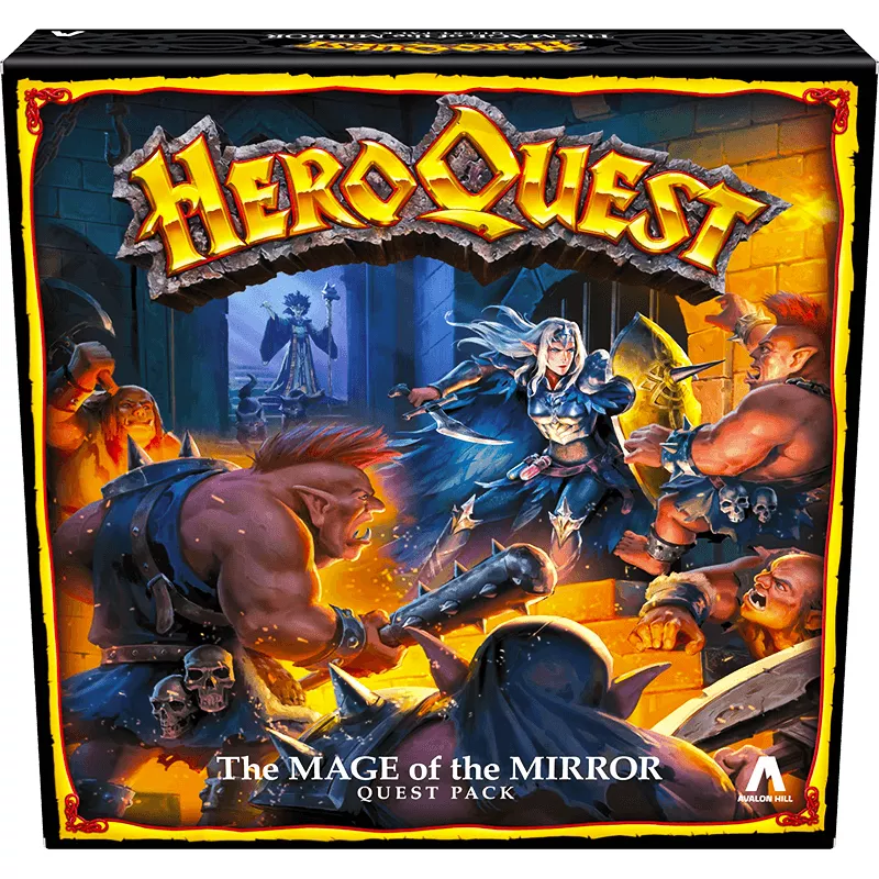 HeroQuest The Mage Of The Mirror | Hasbro | Adventure Board Game | En