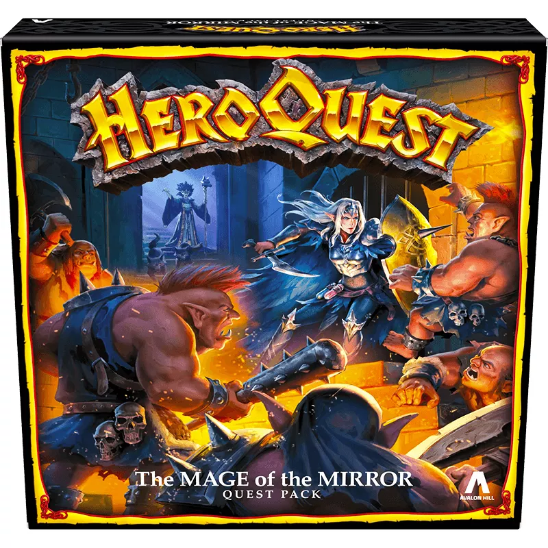 HeroQuest The Mage Of The Mirror | Hasbro | Jeu De Société d'Aventure | En
