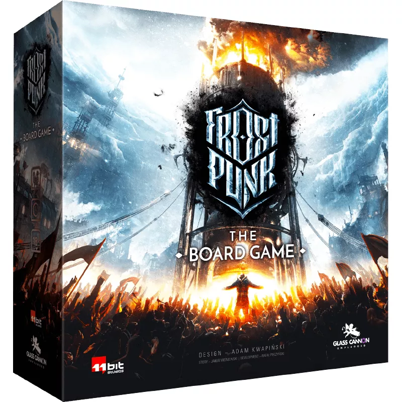 Frostpunk The Board Game | Glass Cannon Unplugged | Strategy Board Game | En