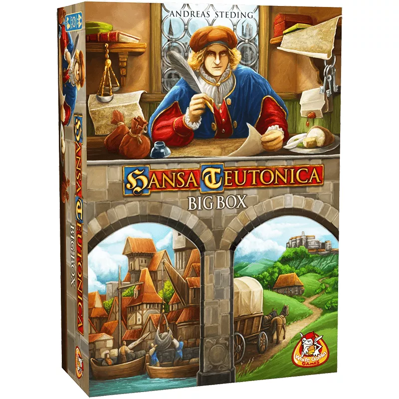 Hansa Teutonica Big Box | White Goblin Games | Strategy Board Game | Nl