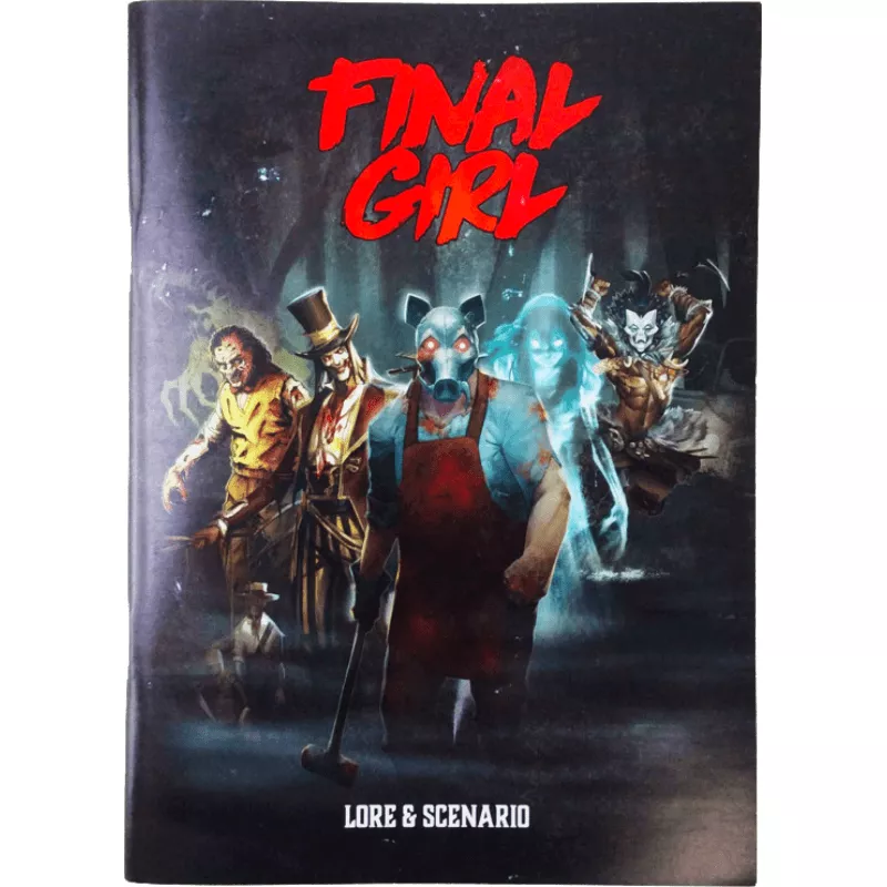 Final Girl Lore And Scenario Book Series 1 | Van Ryder Games | Adventure Board Game | En