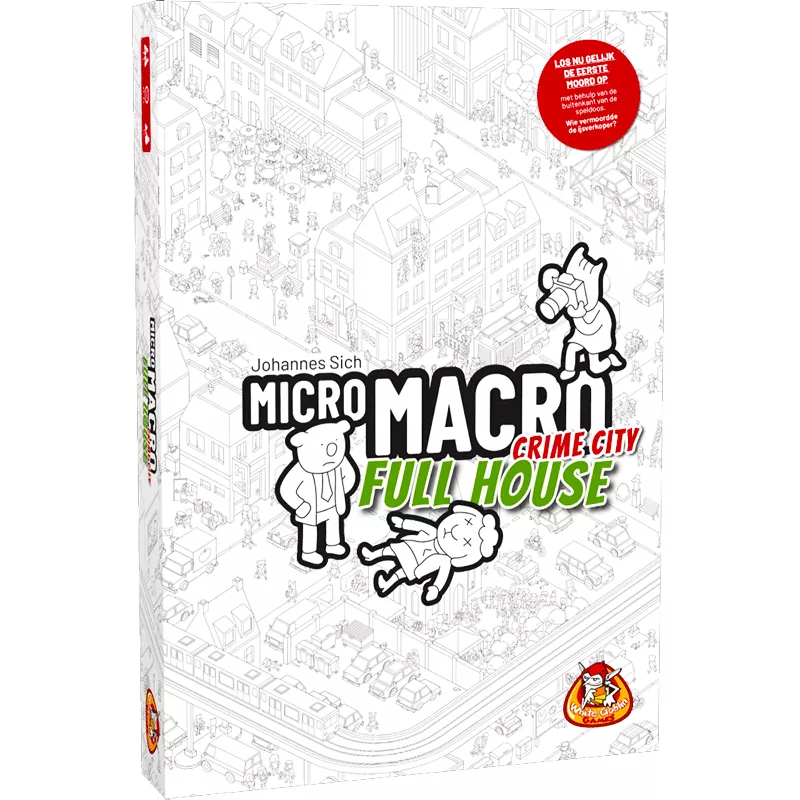 MicroMacro Crime City Full House | White Goblin Games | Jeu De Société Familial | Nl
