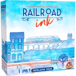 Railroad Ink Edition Tiefblau | White Goblin Games | Familien-Brettspiel | Nl