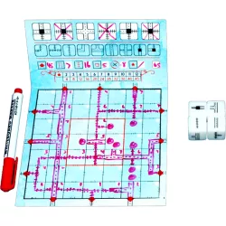 Railroad Ink Edition Grand Bleu | White Goblin Games | Jeu De Société Familial | Nl