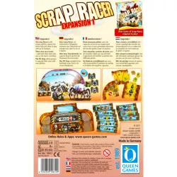 Scrap Racer Expansion 1 | Queen Games | Familien-Brettspiel | Nl En Fr De