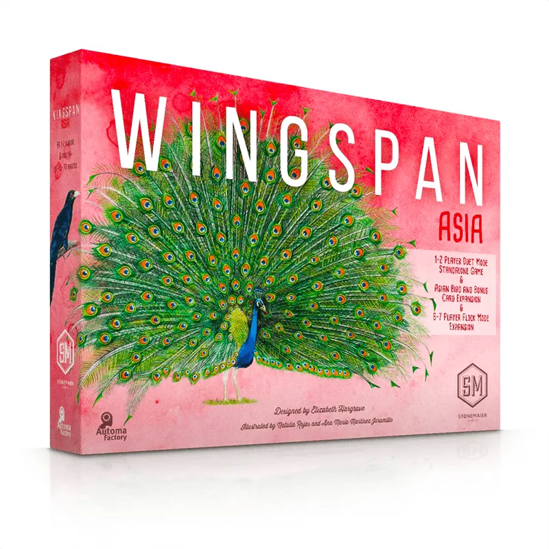 Wingspan Azië | 999 Games | Familie Bordspel | Nl