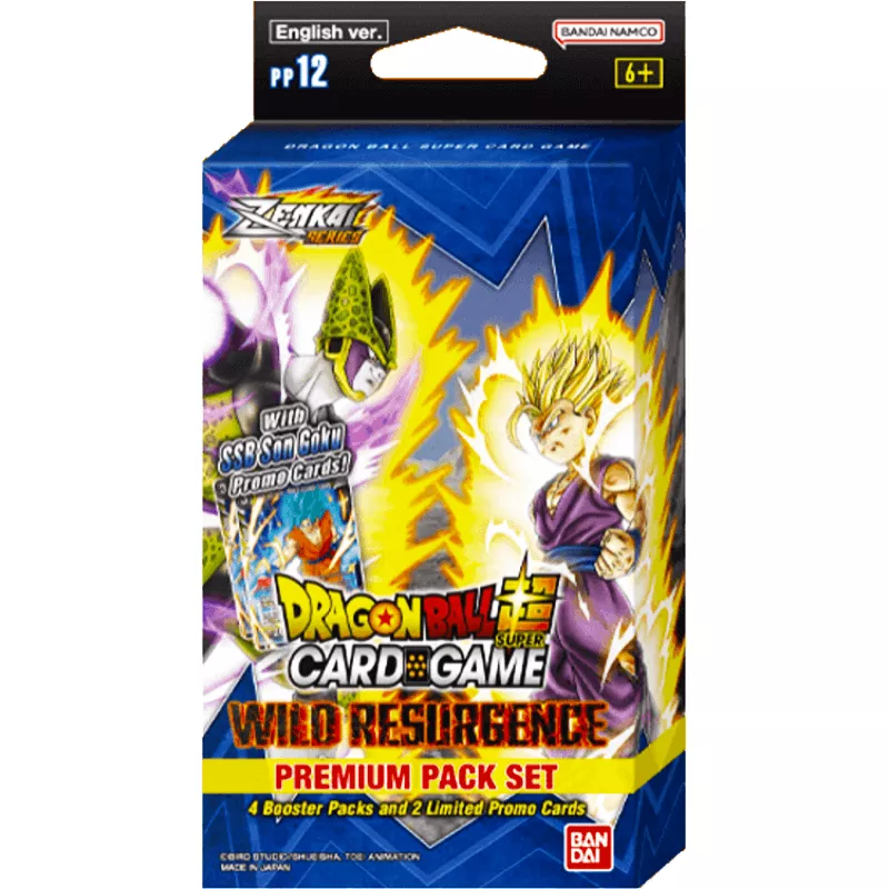 Dragon Ball Super Card Game Zenkai 04 Wild Resurgence Premium Pack