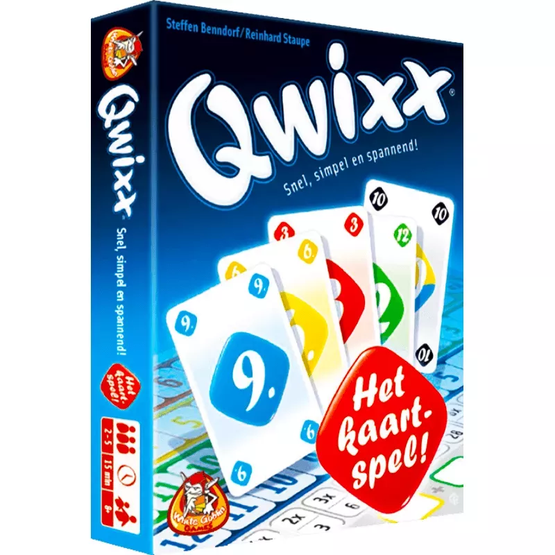 Qwixx Card Game | White Goblin Games | Jeu De Cartes | Nl