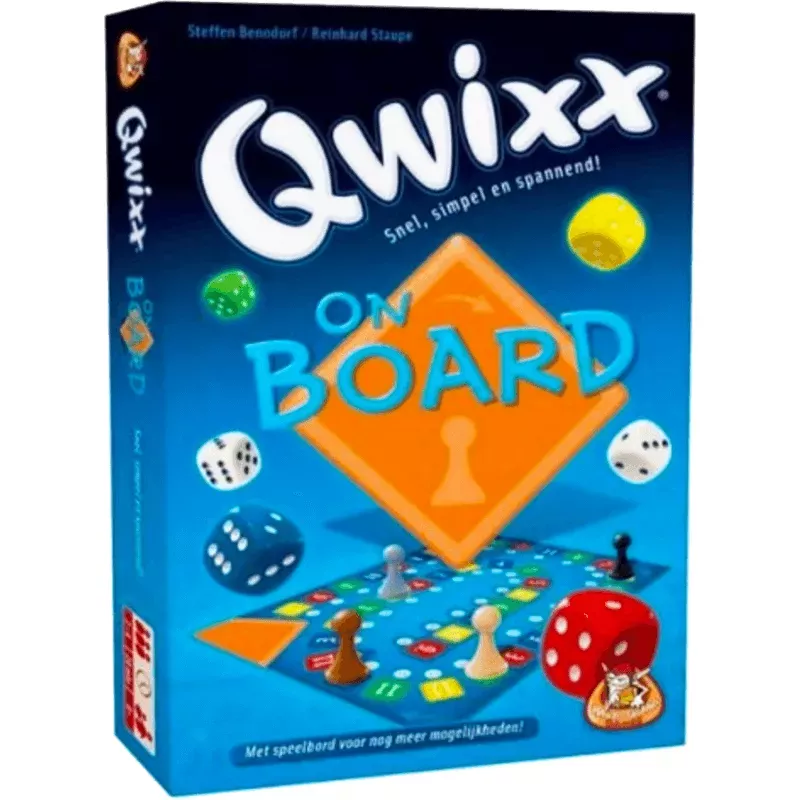 Qwixx On Board | White Goblin Games | Jeu De Dés | Nl