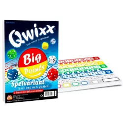 Qwixx Big Points | White Goblin Games | Dice Game | Nl