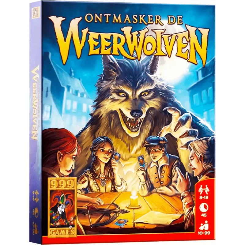 Unmask The Werewolves | 999 Games | Jeu De Société De Fête | Nl