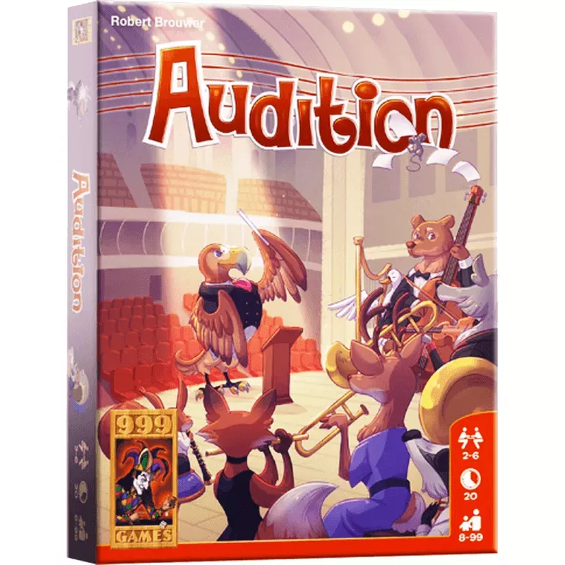 Audition | 999 Games | Kartenspiel | Nl En Fr