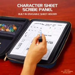 RPG Organizer Case Édition Collector Bleu | ENHANCE Gaming