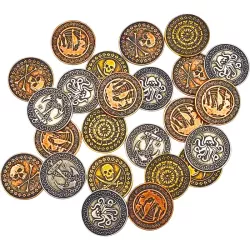 Legendary Metal Coins Pirate Set | Drawlab Entertainment